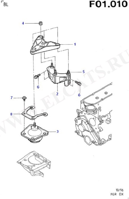 Engine Mounting (Engine And Transmission Suspension)
