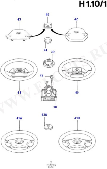 Steering Column And Steering Wheel (    )