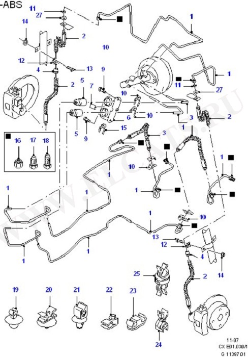 Brake Pipes (Brake Pipes/ABS/Brake System Valves)