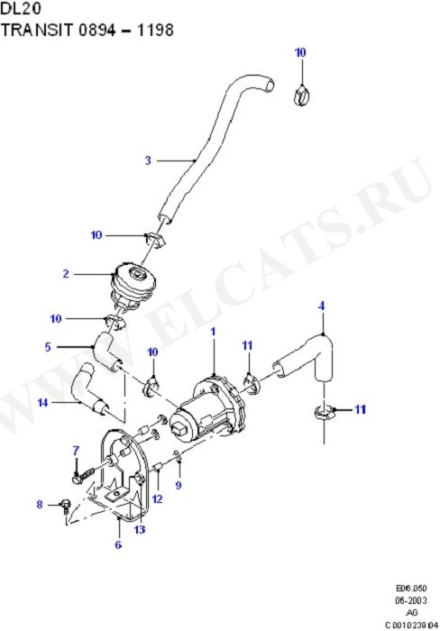 Engine Air Intake/Emission Control (DOHC(DL/DH))