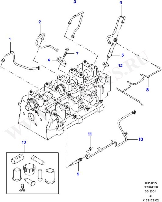 Fuel System - Engine (Lynx Engine)