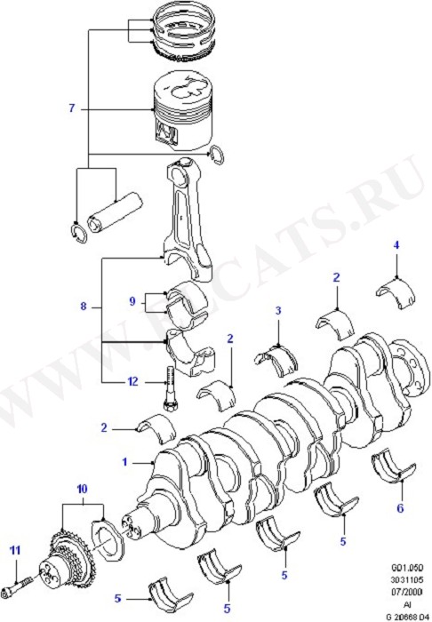 Engine/Block And Internals (Duratorq Engine)