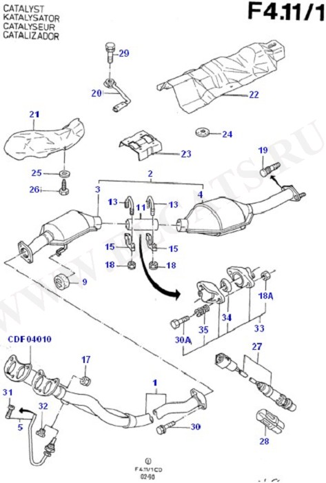 Exhaust System With Catalyst (Exhaust System)