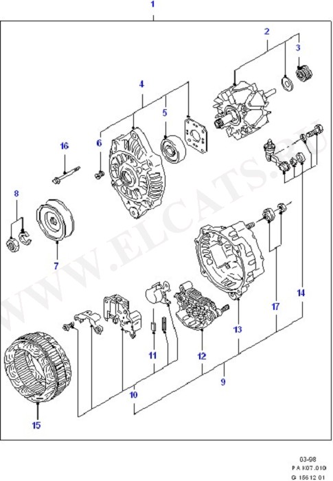 Alternator (Alternator/Starter Motor & Ignition)