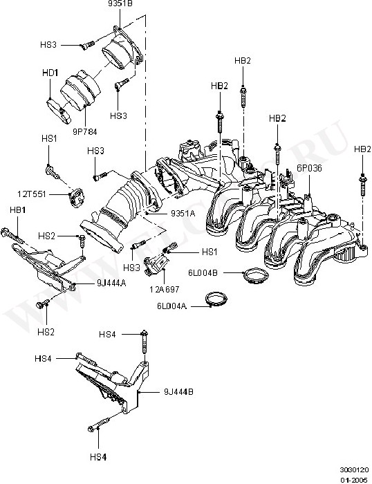 Engine/Block, Heads & Manifolds ( )