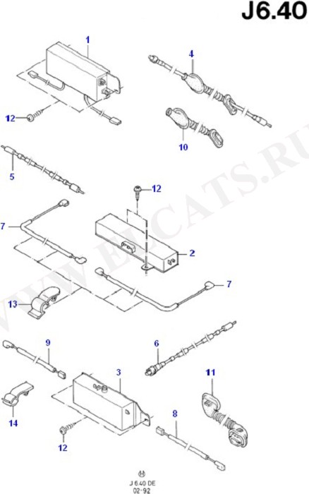 Aerial (Audio System & Related Parts)