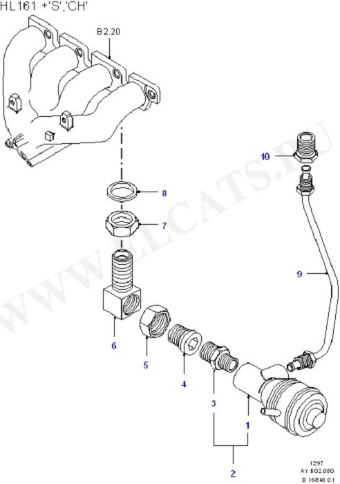 Emission Control - Vacuum Lines (CVH)