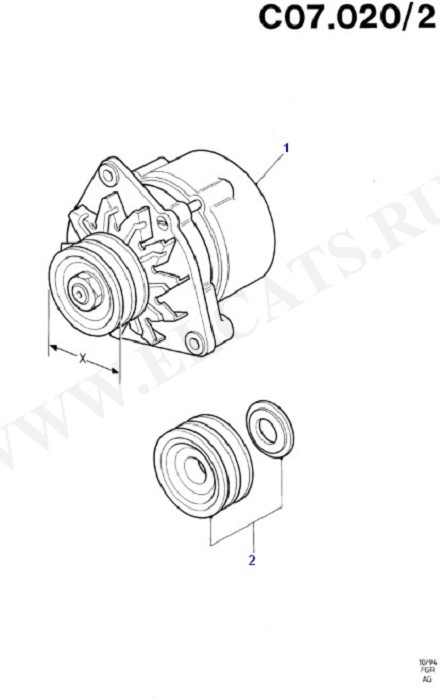 Alternator/Starter Motor & Ignition (Cosworth(CH))