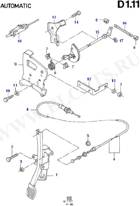 Accelerator/Injection Pump Controls (Accelerator/Injection Pump Controls)