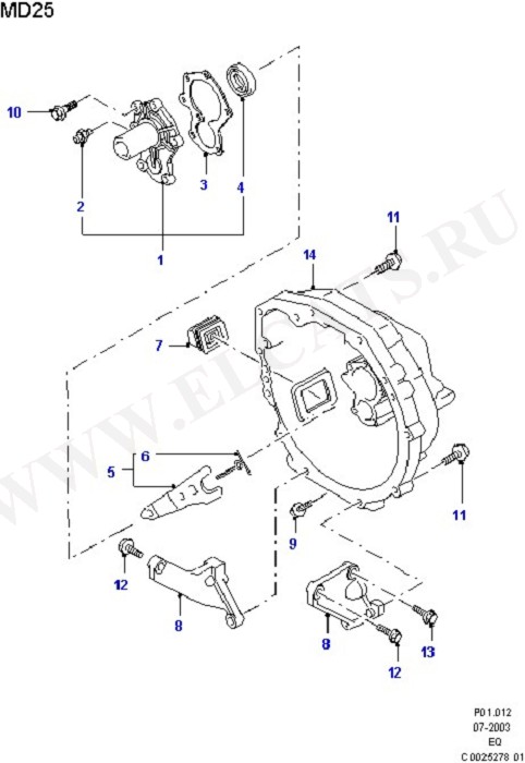 Clutch Housing (Manual Transaxle And Case)