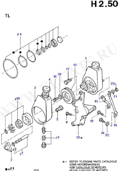 Power Steering Pump (Steering Systems)