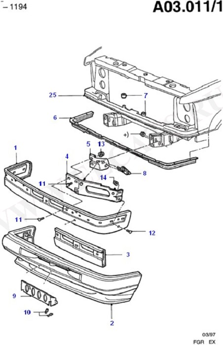 Front Bumpers (Radiator Grille,Front Bumper & Hood)