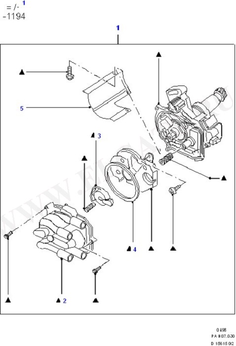 Distributor (Alternator/Starter Motor & Ignition)