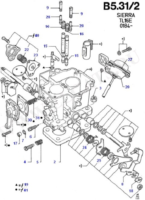 Fuel System - Engine (OHC(TL/LL))