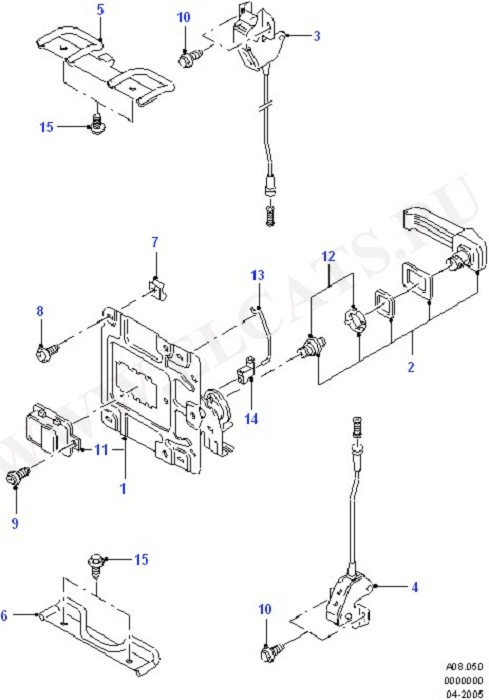Double Rear Door Controls (Tailgate/Back Doors)