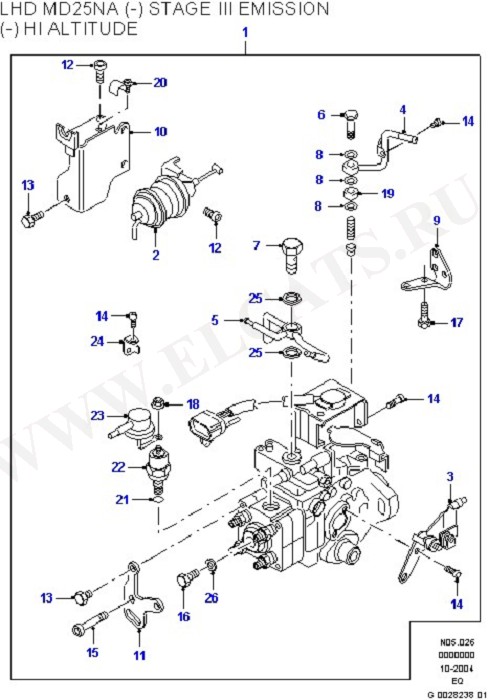 Fuel Injection Pump (Fuel System - Engine)