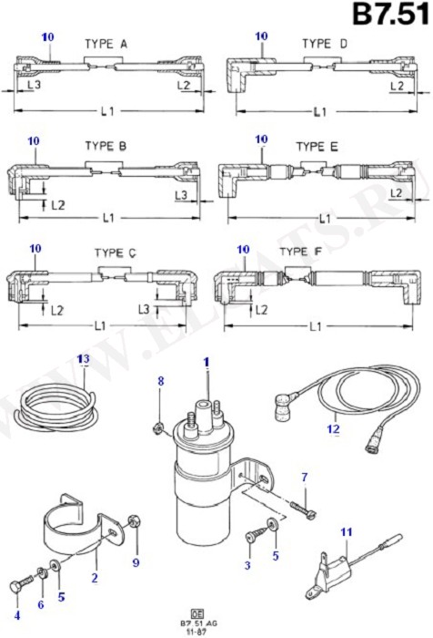 Alternator/Starter Motor & Ignition (OHC(TL/LL))