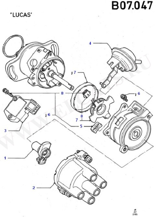 Alternator/Starter Motor & Ignition (CVH)