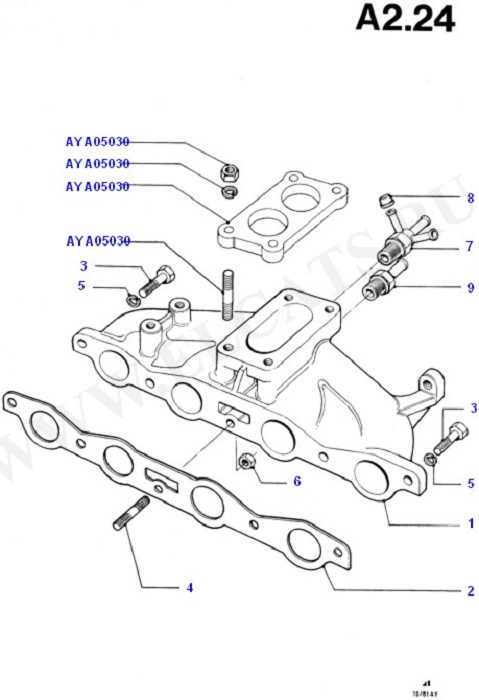 Cylinder Head/Valves/Manifolds/EGR (OHV/HCS)