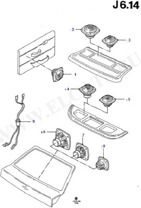Speakers - Accessory (Audio System & Related Parts)