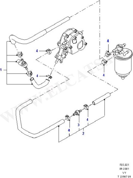 Fuel Lines (Fuel Tank & Related Parts)
