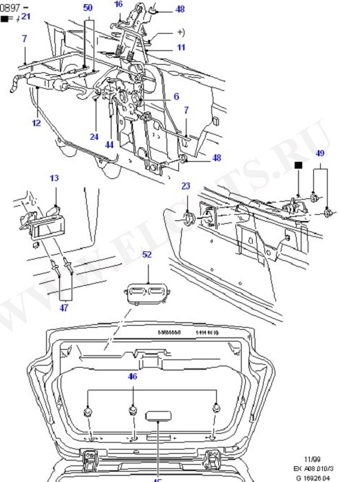 Tailgate Related Parts (Tailgate And Related Parts)