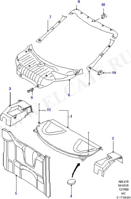 Load Compartment Trim (Tailgate And Related Parts)