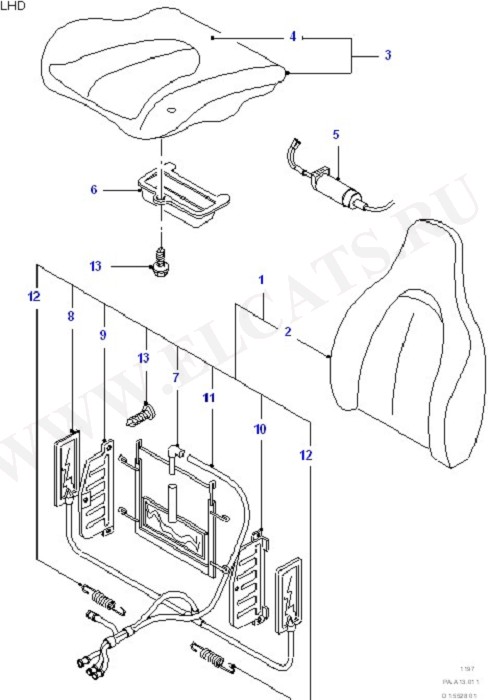 Front Seat Back And Cushion (Seats And Covers)