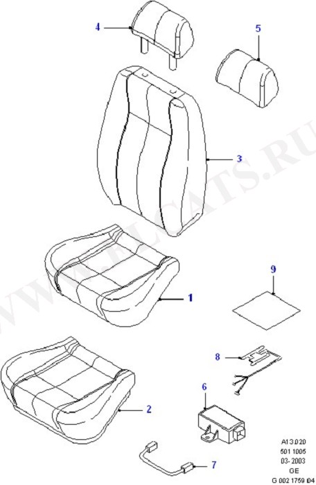 Front Seat Covers (Seats And Covers)