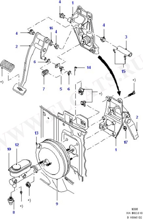 Brake Pedal ( )