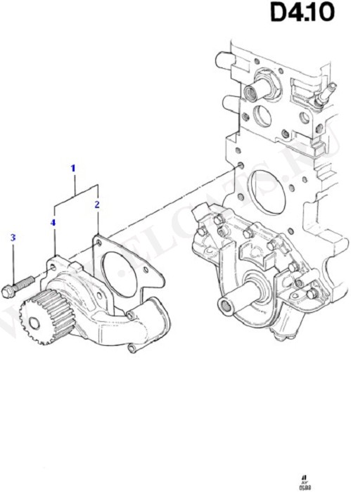 Engine Cooling (CVH 1.8 (Sierra))