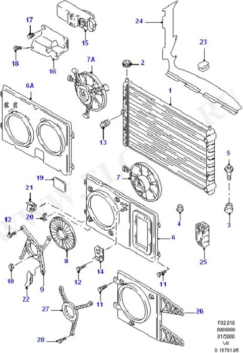 Radiator/Hoses And Fan (Radiator / Hoses And Intercooler)
