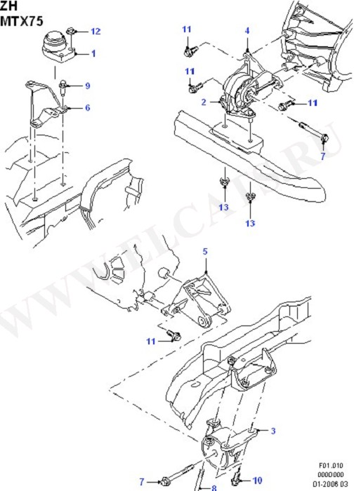 Engine Mounting (Engine And Transmission Suspension)