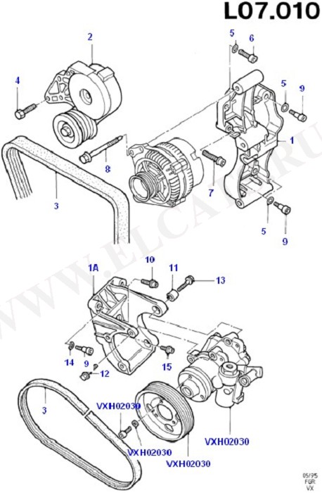 Alternator Mountings & Drive Belts (Alternator/Starter Motor & Ignition)