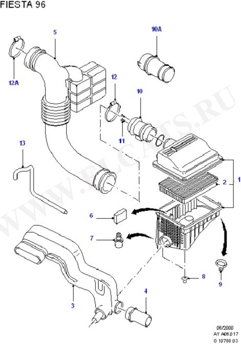 Engine Air Intake/Emission Control (OHV/HCS)