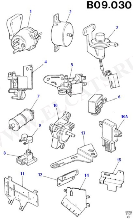 Emission Control - Vacuum Lines (CVH)