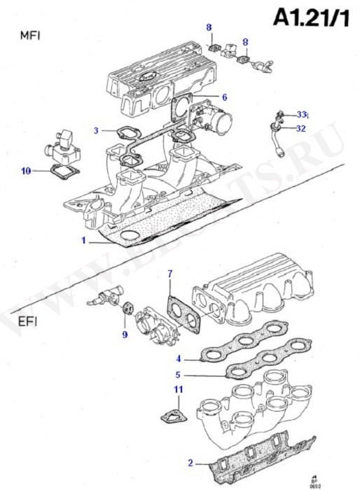 Engine/Block And Internals (Taunus V6 2.0, 2.3, 2.8)