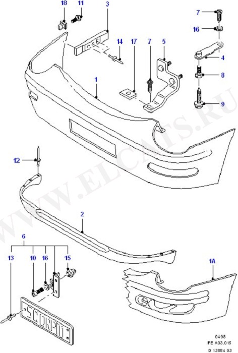 Front Bumpers (Bulkhead/Bumper/Grille & Hood)