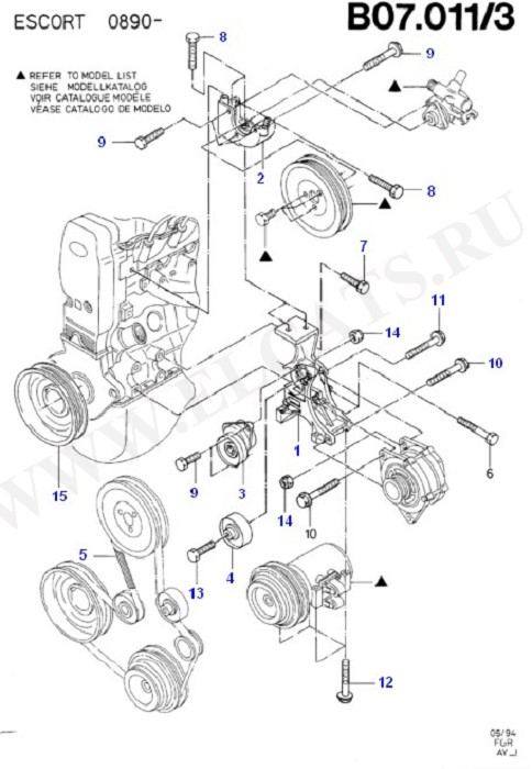 Alternator/Starter Motor & Ignition (CVH)