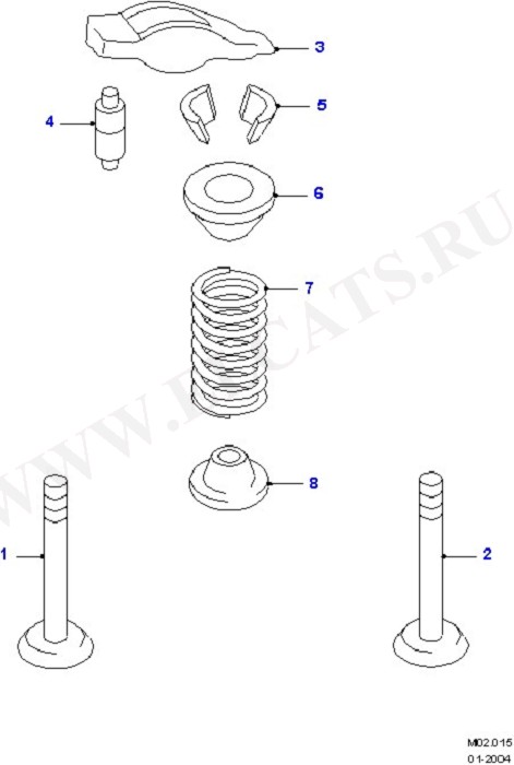 Cylinder Head/Valves/Rocker Cover (Cylinder Head/Valves/Rocker Cover)