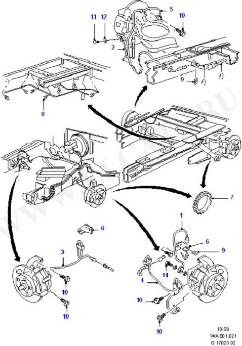 Brake Hoses and Sensors ()