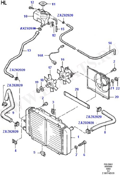 Radiator And Fan (Radiator And Hoses)
