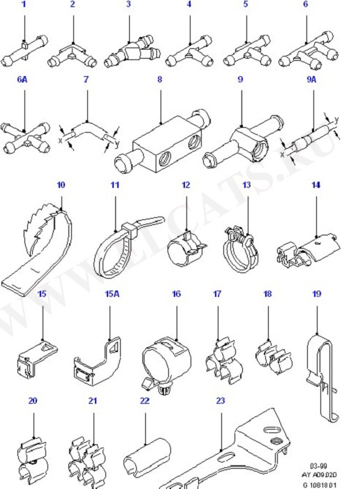 Emission Control - Vacuum Lines (OHV/HCS)