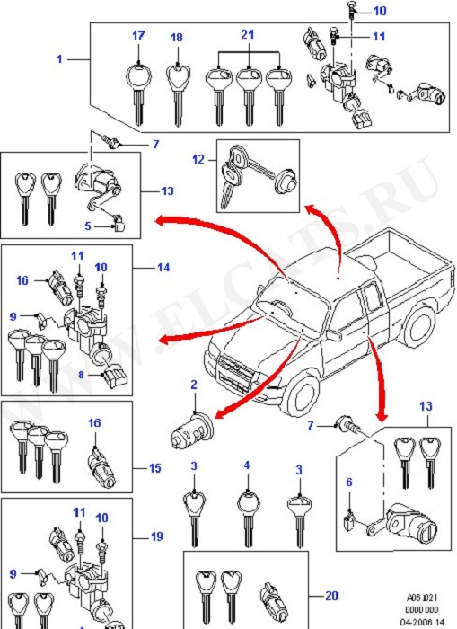Vehicle Lock Sets (   )