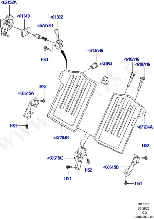 Rear Seat Back (Seats And Related Parts)