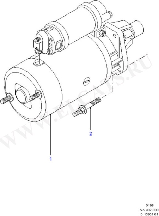 Starter Motor (Alternator/Starter Motor & Ignition)