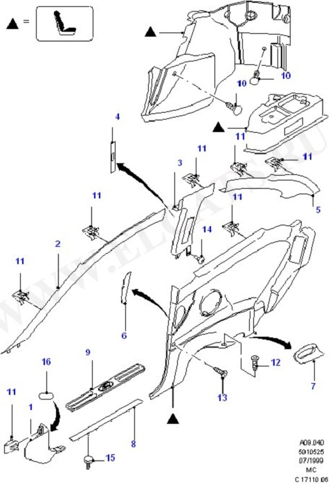 Side Trim (Side Panels/Side Trim/Side Glass)