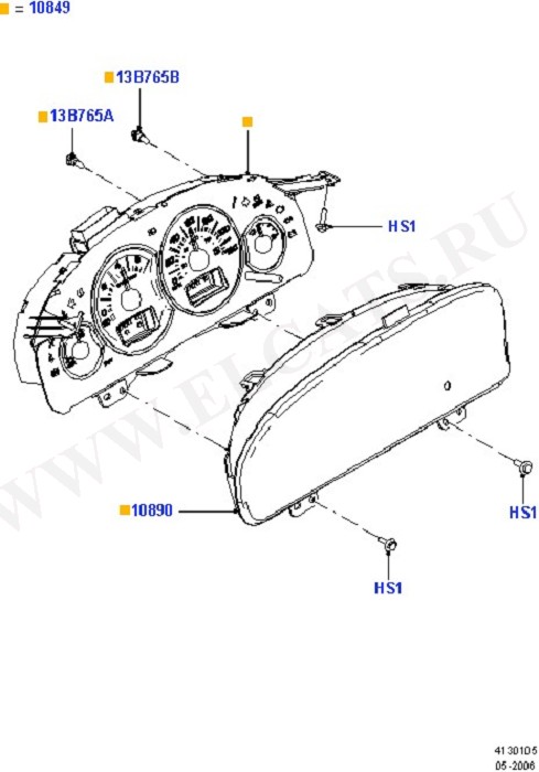 Instrument Cluster (Instrument Cluster Related Parts)