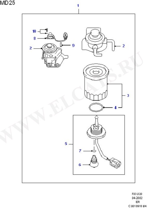 Fuel Filter (Fuel Tank And Related Parts)