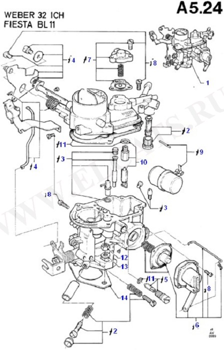 Fuel System - Engine (OHV/HCS)